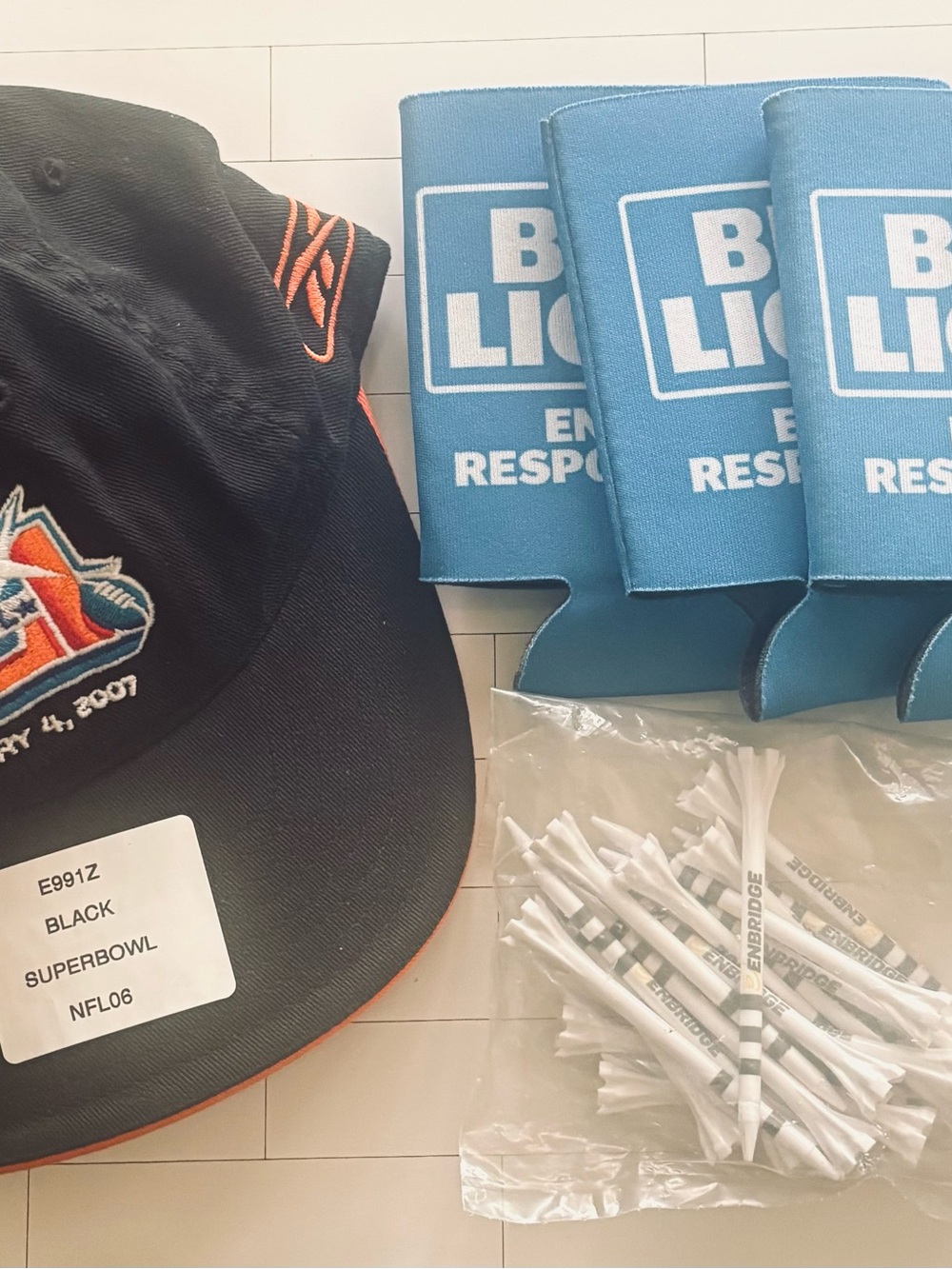 Blue Men’s Baseball Cap Bundle